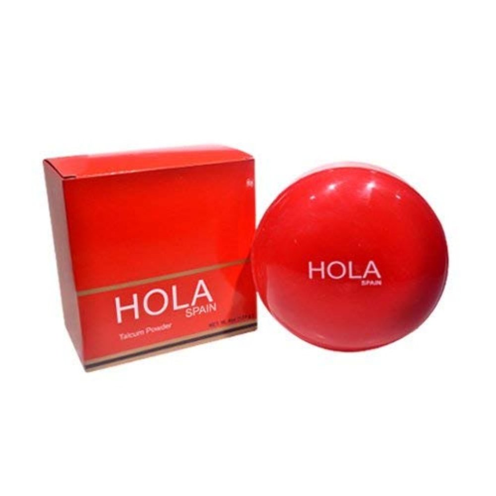 HOLA SPAIN Talcum Powder with Powder Puff